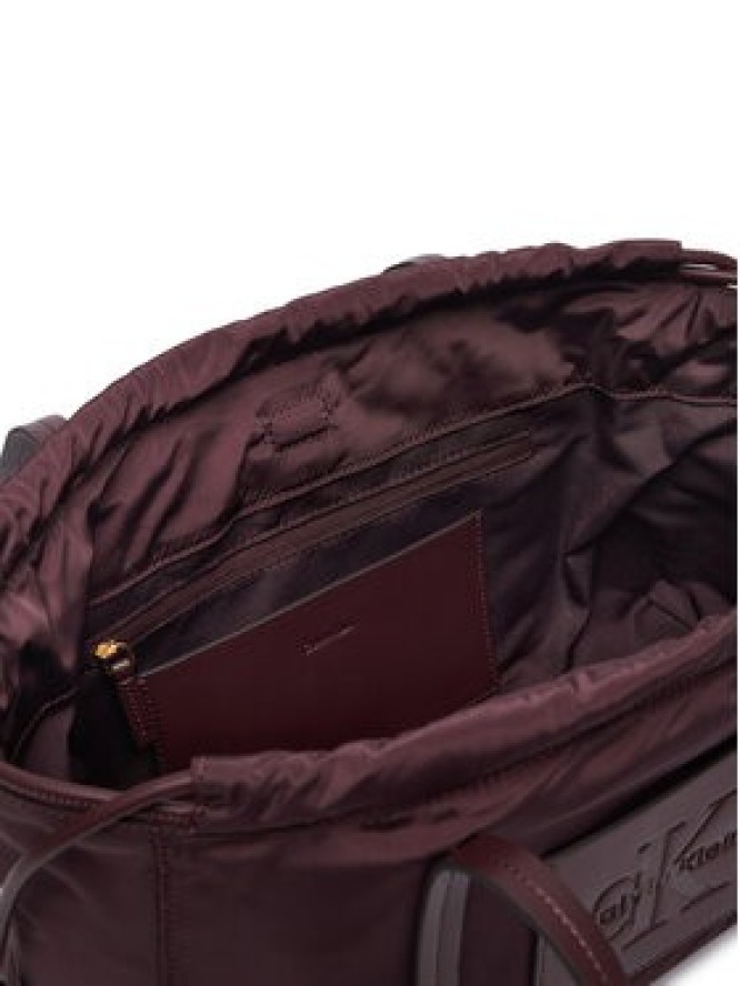 Calvin Klein Torebka LV04F3703G Bordowy