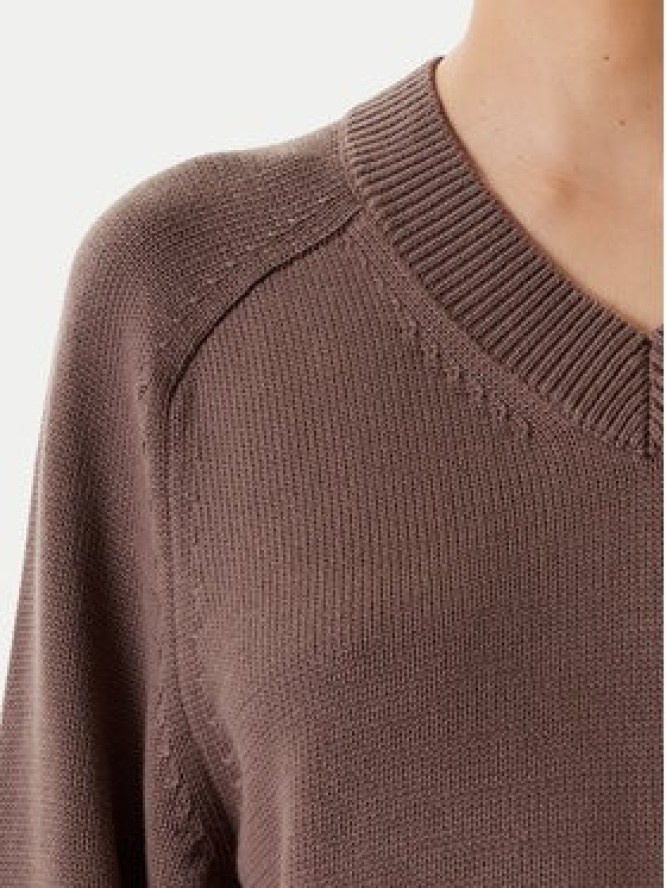 Tommy Hilfiger Sweter WW0WW45700 Brązowy Regular Fit