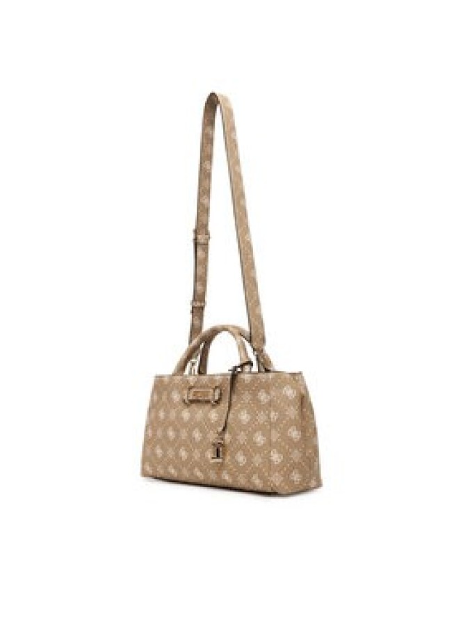 Guess Torebka Carrie Logo HWGP98 98060 Beżowy