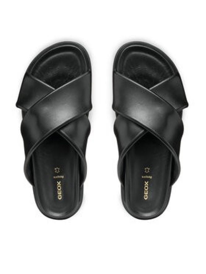 Geox Klapki D Adelash D55YWB 000TU C9999 Czarny