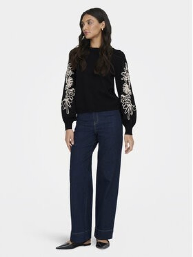 ONLY Sweter Magnolia 15367757 Czarny Regular Fit