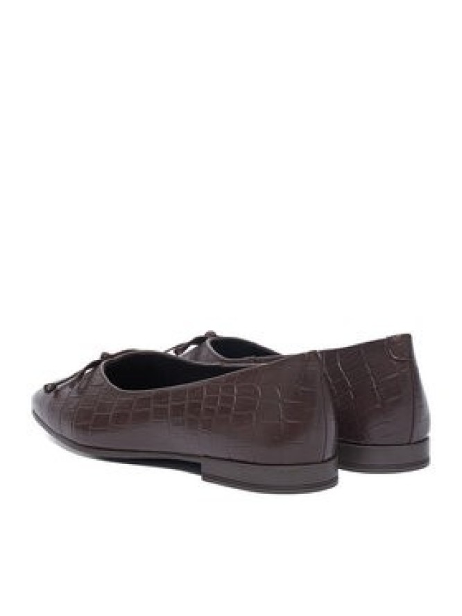 Lasocki Baleriny CEO-RST-ROMI-105 Brązowy ciemny