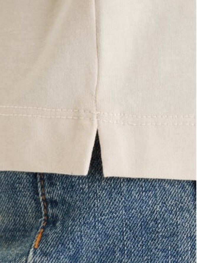 Guess T-Shirt W6GI27 K3160 Beżowy Regular Fit