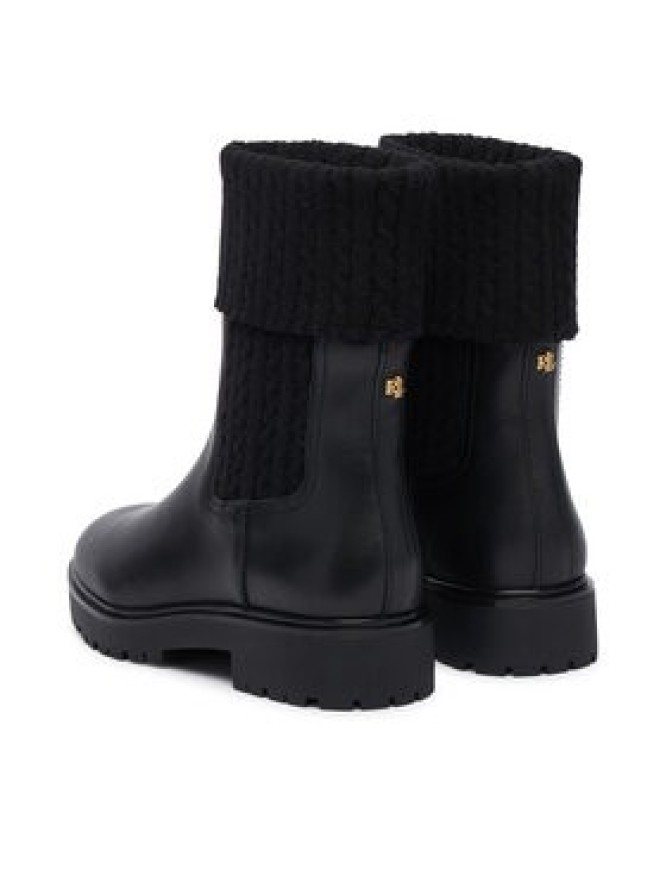 LAUREN RALPH LAUREN Botki Allyson Cbl Bo Bte 802P17088001 Czarny