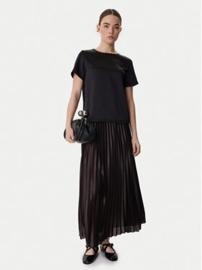 Weekend Max Mara Bluzka Zona 2615941011 Czarny Relaxed Fit