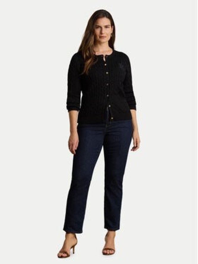 LAUREN RALPH LAUREN Kardigan 200P14040003 Czarny Regular Fit