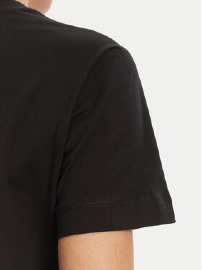 Versace Jeans Couture T-Shirt 78HAHS04 Czarny Regular Fit