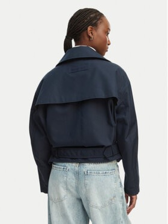 Tommy Jeans Trencz DW0DW22322 Granatowy Relaxed Fit