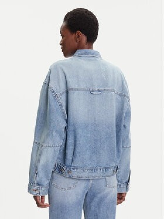 Calvin Klein Jeans Kurtka jeansowa LV047C730G Niebieski Regular Fit