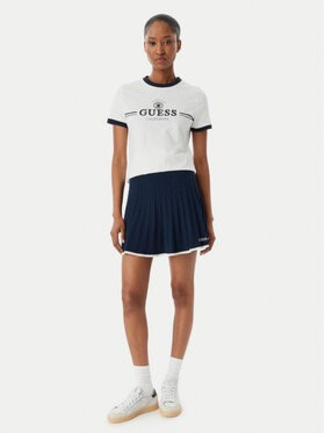 Guess T-Shirt V6GI08 K2975 Biały Regular Fit