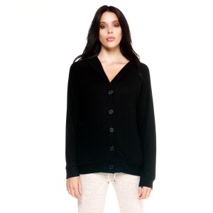 Bluza z wełna z kaptur na co dzień na siłownię