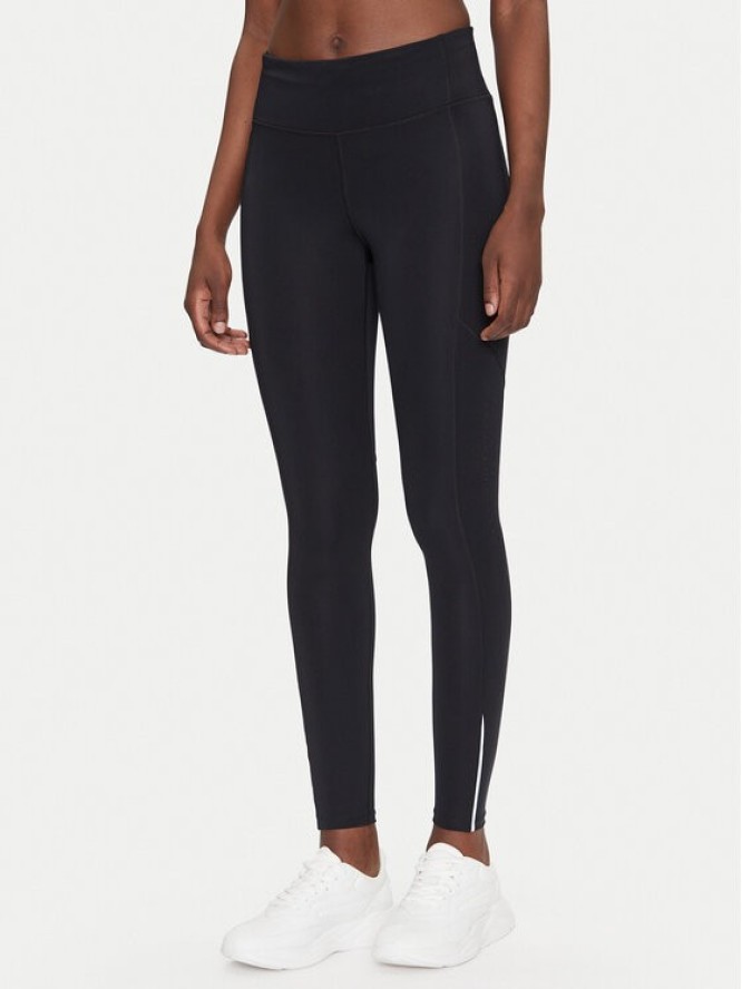 Under Armour Legginsy Launch 1369773 Czarny Slim Fit