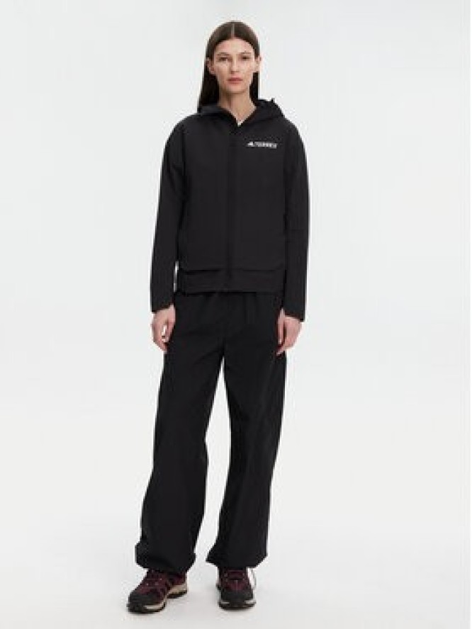 adidas Kurtka softshell Terrex Multi IX1487 Czarny Regular Fit