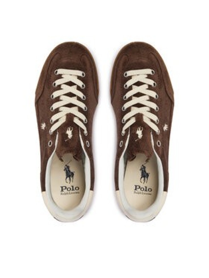 Polo Ralph Lauren Sneakersy 804P08219002 Brązowy