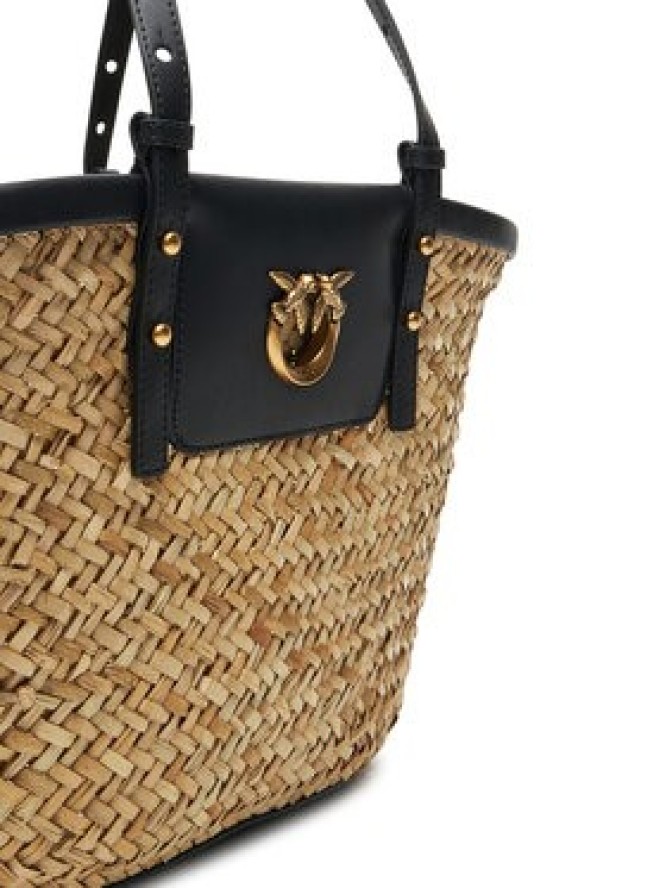 PINKO Torebka Love Summer Basket PE 25 PLTT 103324 A1RL Beżowy