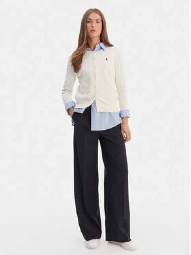 Polo Ralph Lauren Kardigan 211971871003 Écru Slim Fit