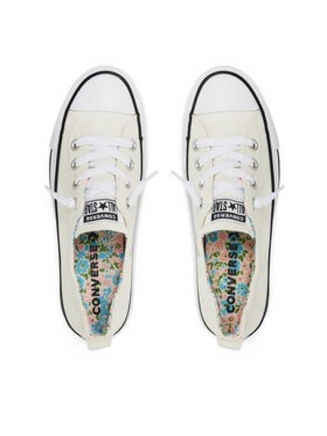 Converse Trampki Chuck Taylor All Star Shoreline Mini Flowers A14970C Écru