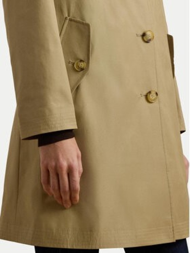 LAUREN RALPH LAUREN Płaszcz przejściowy 297967121002 Beżowy Straight Fit