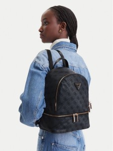 Guess Plecak Adrian Logo Travel TWNB21 68030 Szary ciemny