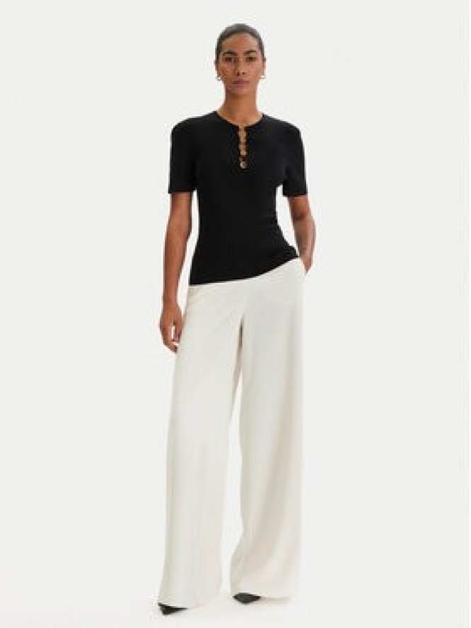 KARL LAGERFELD Bluzka B1W18014 Czarny Slim Fit