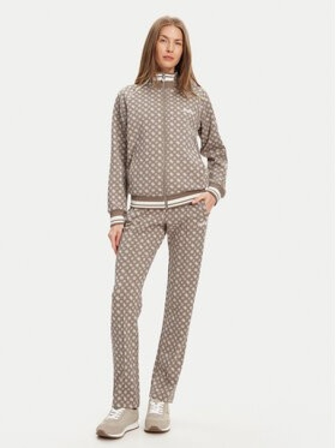 Guess Bluza V5YQ03 KB212 Brązowy Regular Fit