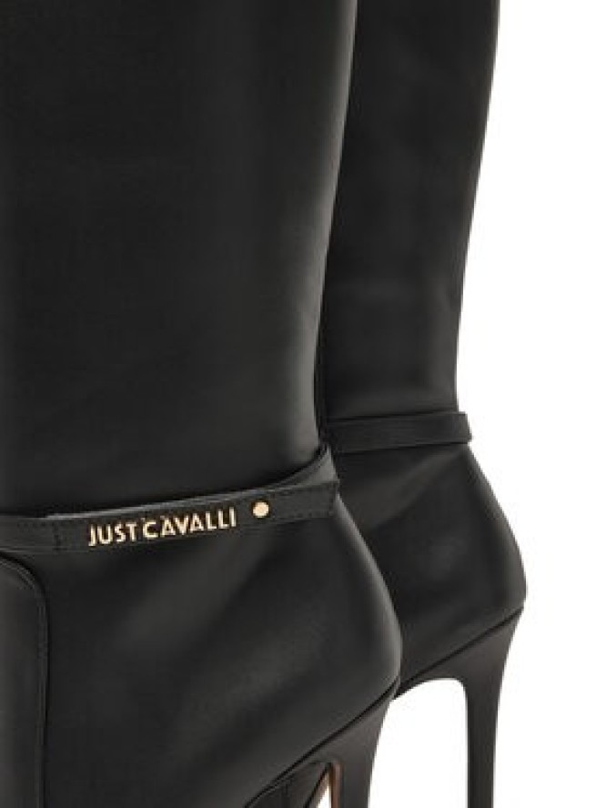 Just Cavalli Kozaki 79RA3S07 ZSD53 Czarny