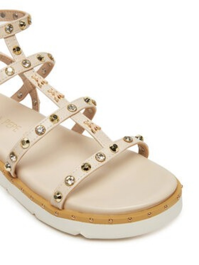 Patrizia Pepe Sandały PPJ347.02 Beżowy