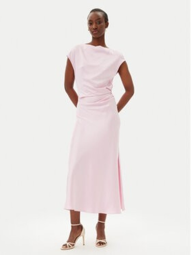 Imperial Sukienka koktajlowa AEAOJBA Różowy Regular Fit