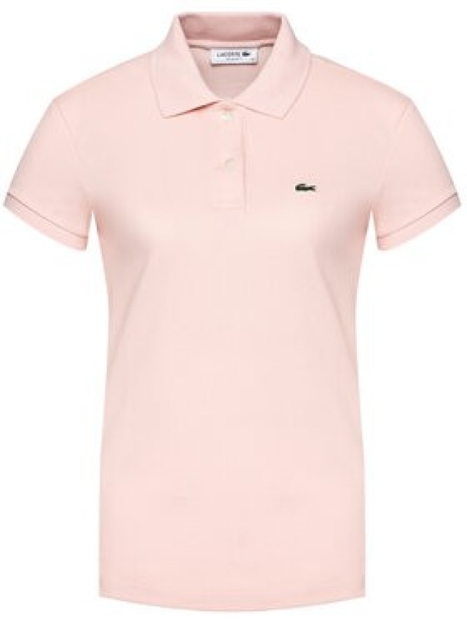 Lacoste Polo PF7839 Różowy Regular Fit