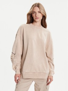 G-Star Raw Bluza Washed 3D D27738-D969 Beżowy Oversize