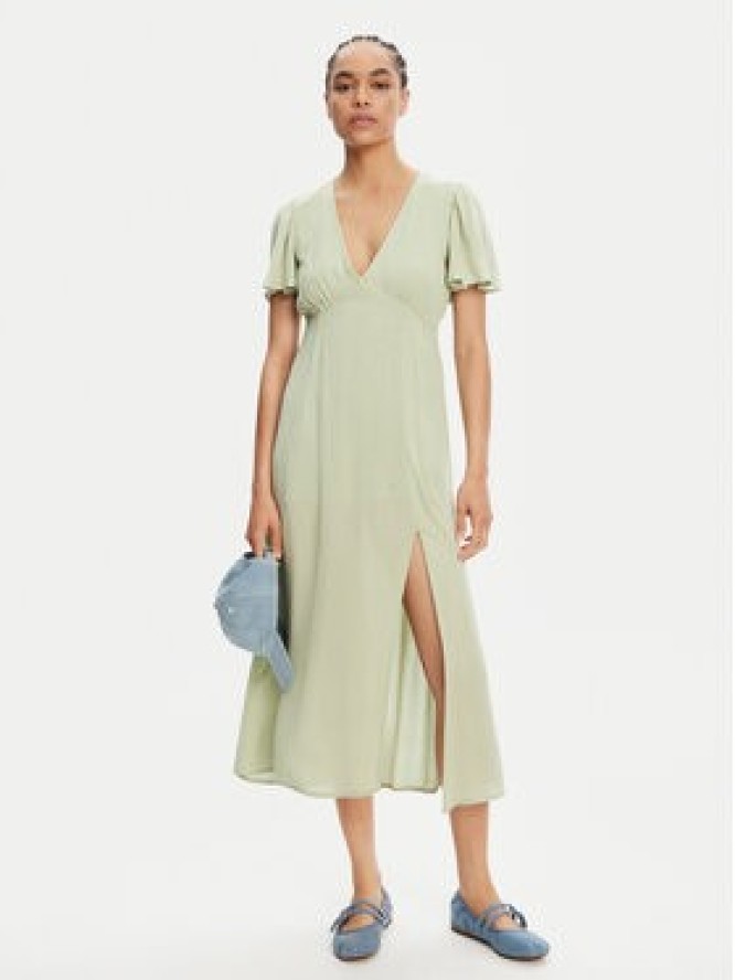 Billabong Sukienka letnia Jet Set EBJWD00134 Zielony Regular Fit