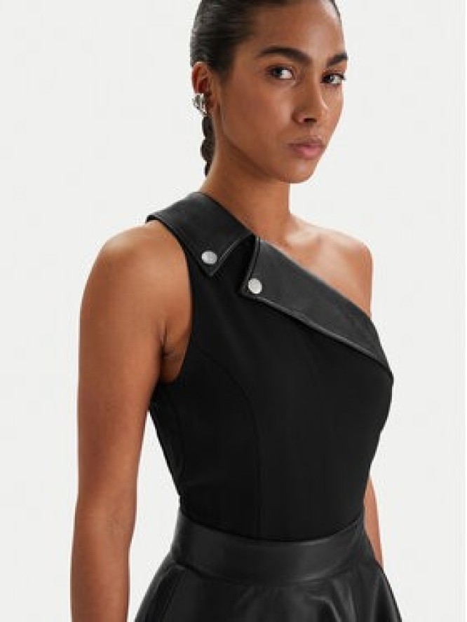 KARL LAGERFELD Sukienka koktajlowa B1W13002 Czarny Slim Fit