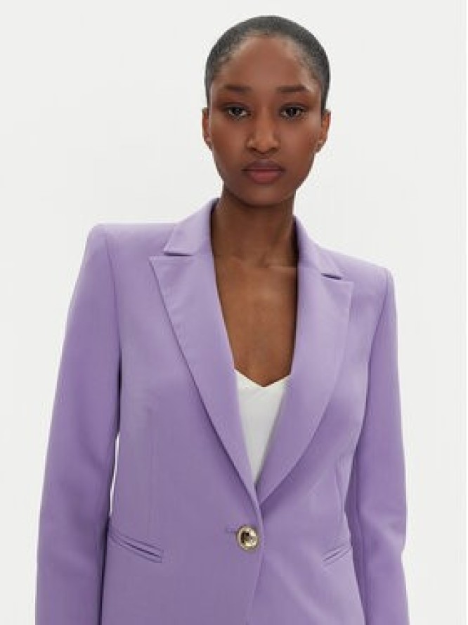 Rinascimento Marynarka CFC0122739003 Fioletowy Regular Fit