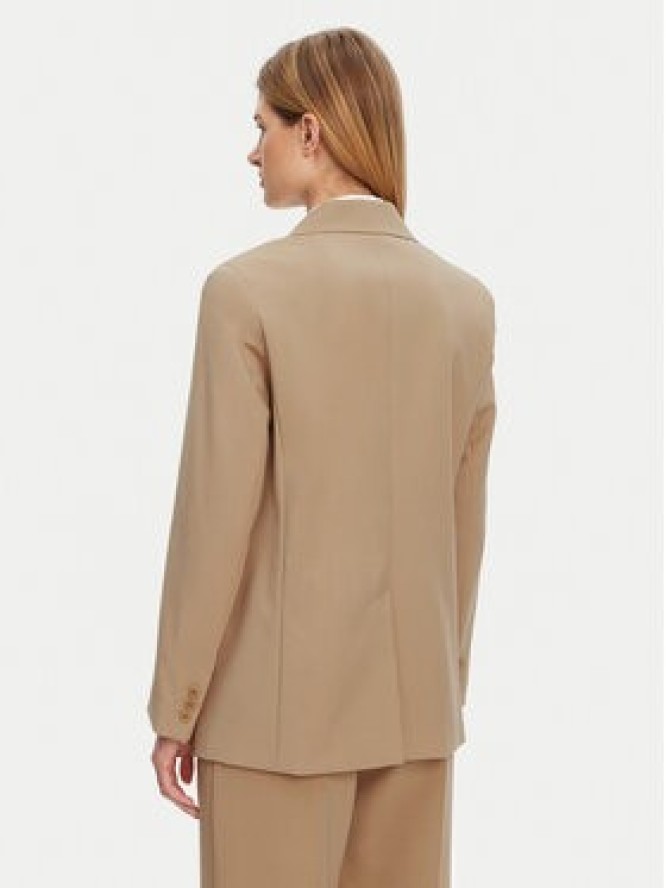 Weekend Max Mara Marynarka Materia 2515041091 Beżowy Regular Fit