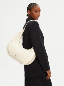 PINKO Torebka Slouchy Hobo Big PE 25 PLTT 104295 A26J Écru