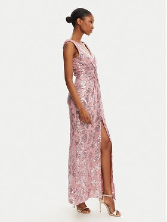 Rinascimento Sukienka wieczorowa CFC0123067003 Różowy Regular Fit