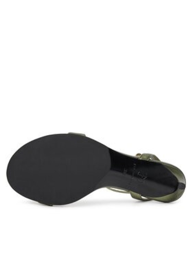 Eva Minge Sandały AGERATUM-LT133-6 Zielony