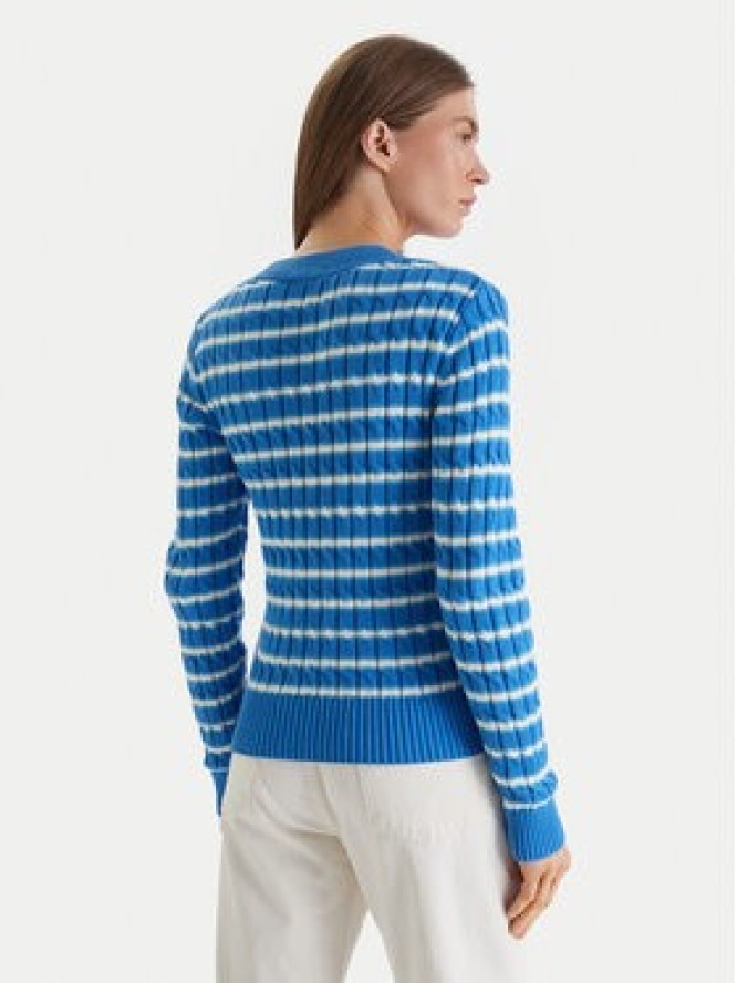 Tommy Hilfiger Sweter WW0WW47644 Niebieski Regular Fit