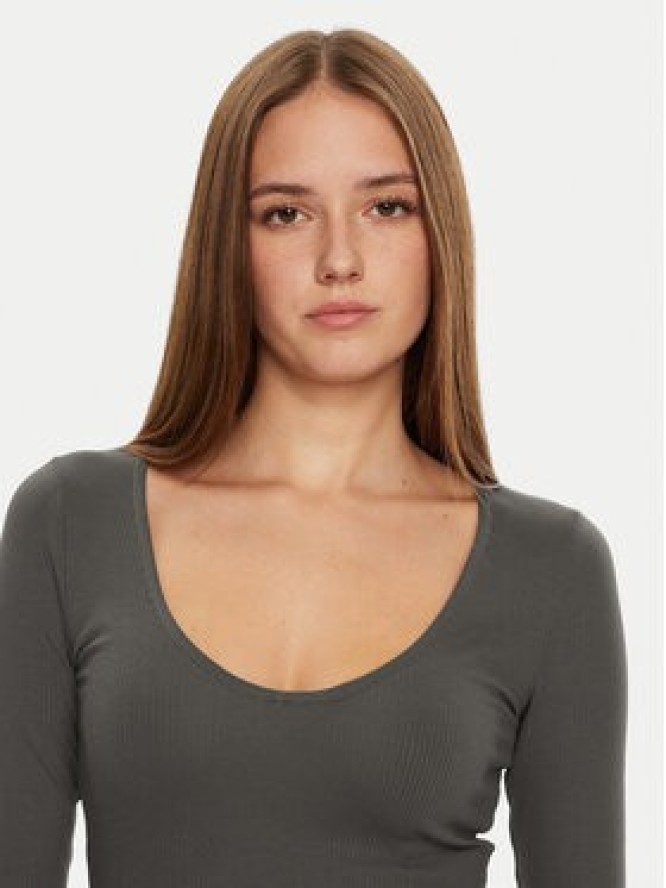 Brave Soul Sukienka codzienna LDRJ-624HOLLY Szary Regular Fit