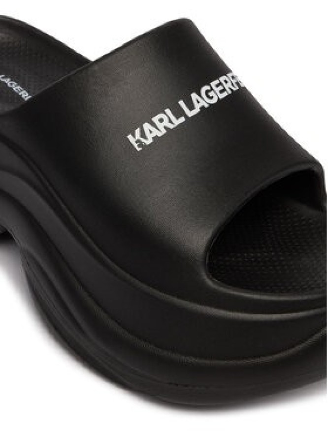 KARL LAGERFELD Klapki KL88900A Czarny