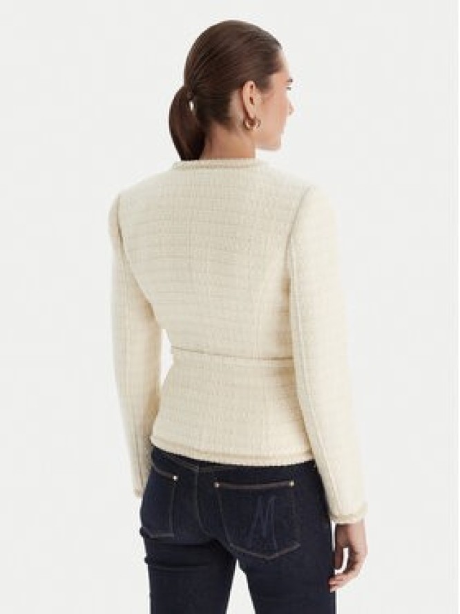 Marciano Guess Marynarka 5BGN07 7394A Écru Regular Fit