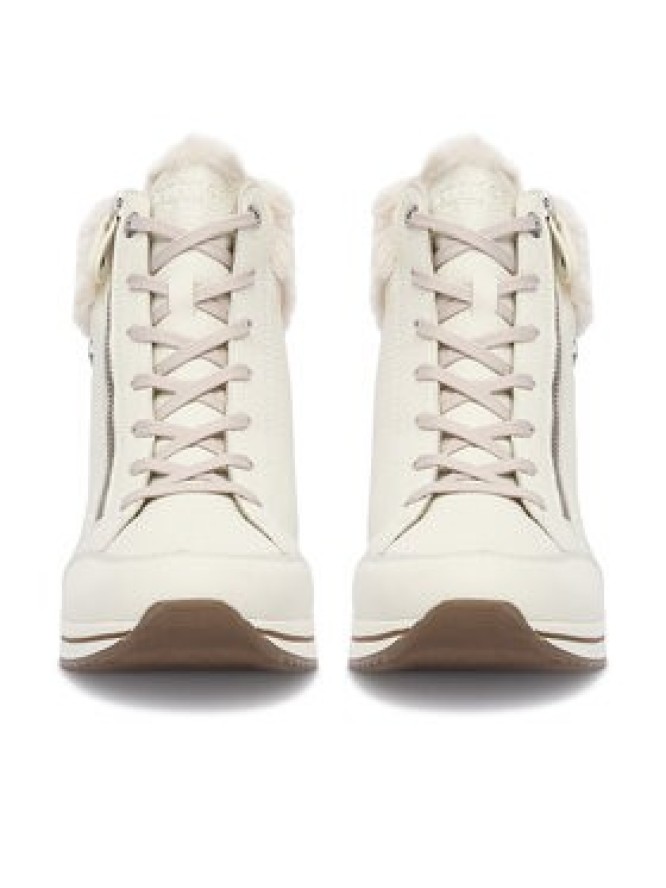 Remonte Trzewiki CEO-D0T77-80 Écru