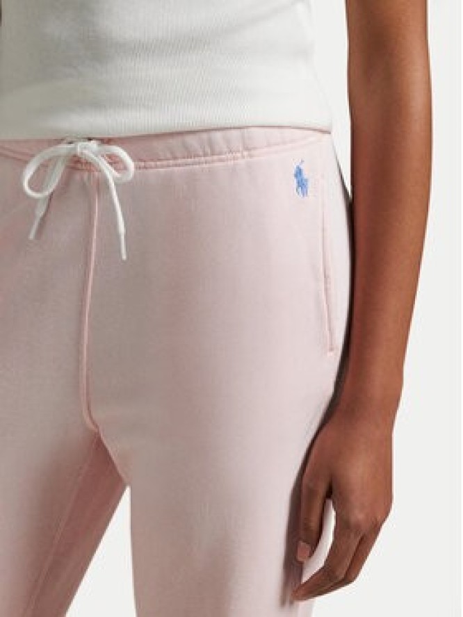 Polo Ralph Lauren Spodnie dresowe 211935585018 Różowy Regular Fit