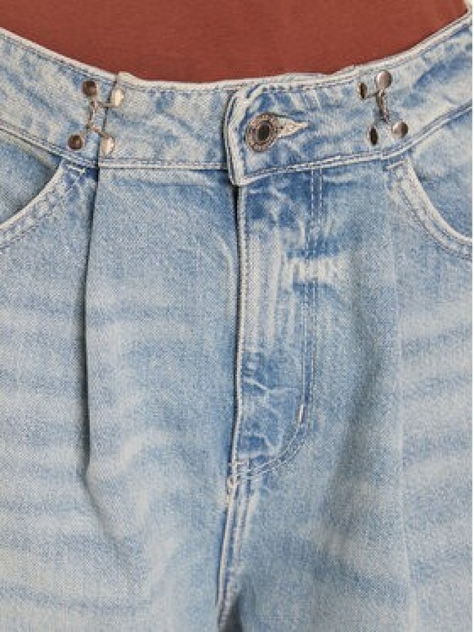 Guess Jeansy W5BA3T D0742 Niebieski Wide Leg