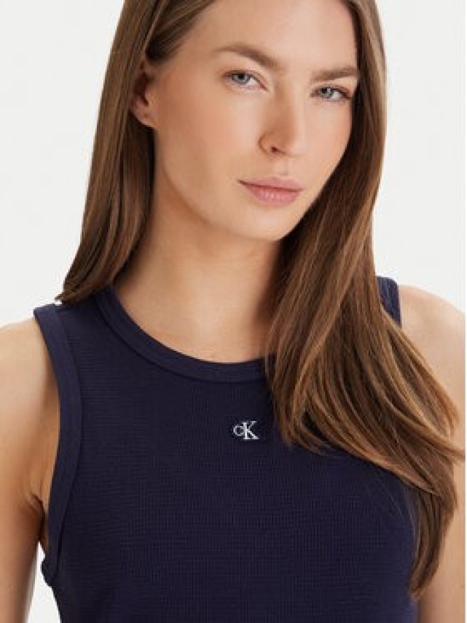 Calvin Klein Jeans Sukienka codzienna LV047F235G Fioletowy Slim Fit