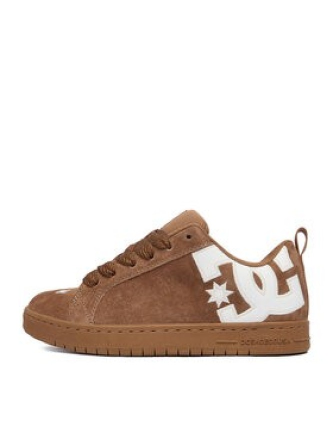 DC Shoes Sneakersy CEOWB-V5-10118 Brązowy jasny