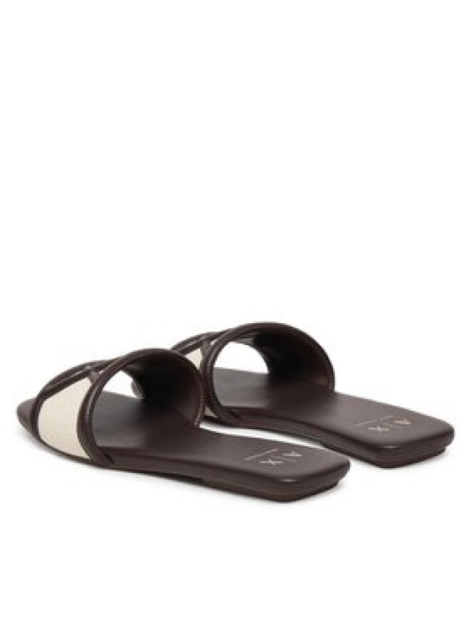 Armani Exchange Klapki XW002568 AF22752 MZ766 Brązowy
