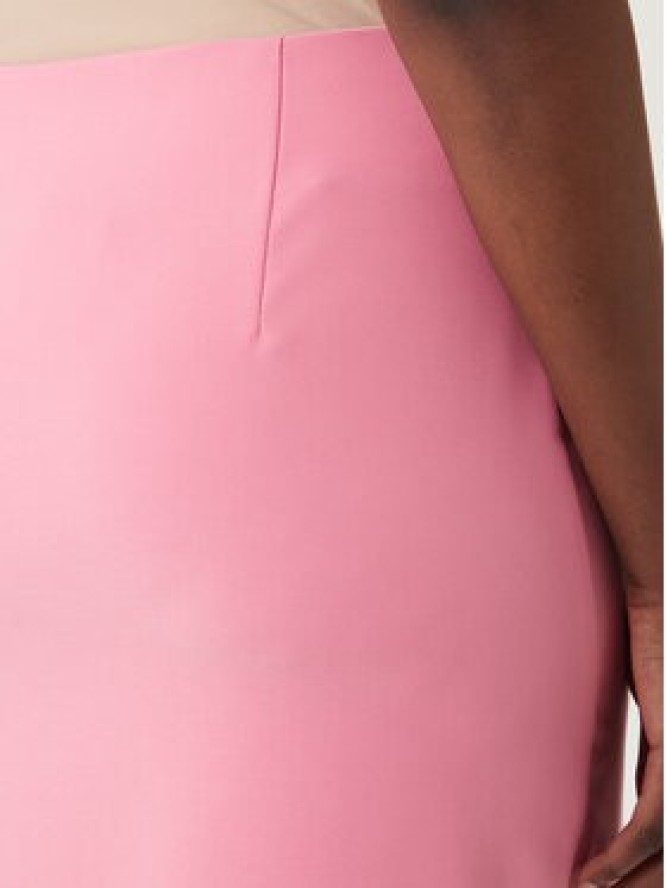 Rinascimento Spódnica ołówkowa CFC0127985003 Różowy Slim Fit