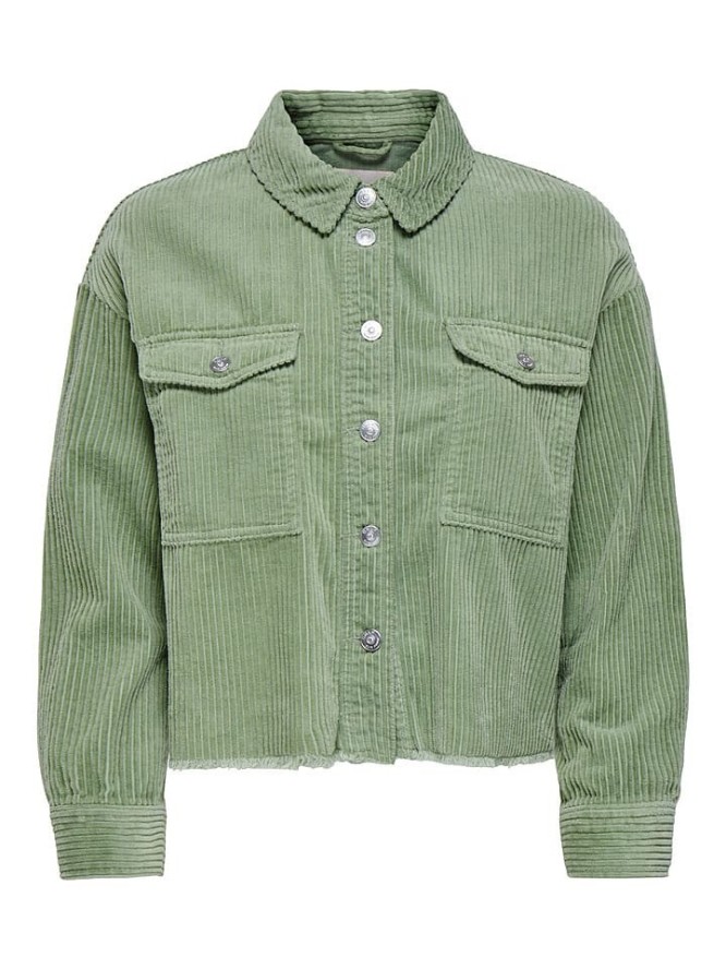 ONLY Kurtka dżinsowa w kolorze zielonym rozmiar: XS