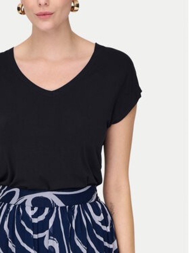 ONLY T-Shirt Rilla 15315776 Czarny Regular Fit